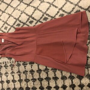 Adelyn Rae Dusty Rose Dress